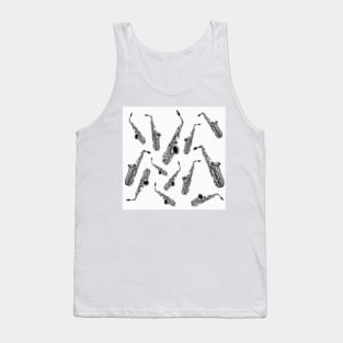 Saxo-Silver Tank Top